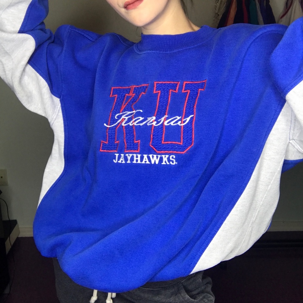 Vintage Kansas University Crewneck